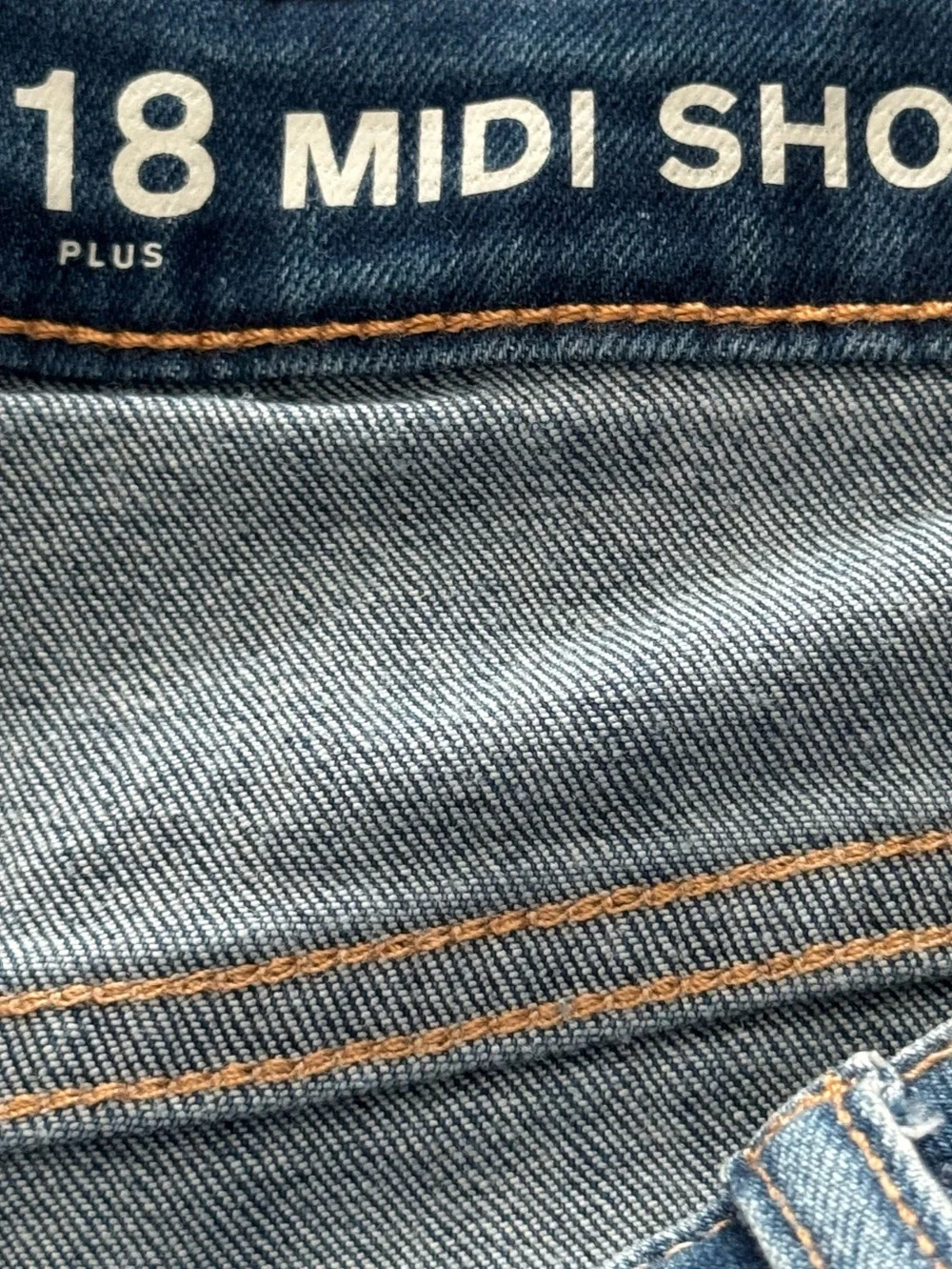 NWT Gap Kids denim cutoff 5 pocket high rise shorts Cotton-Polyester-Spandex